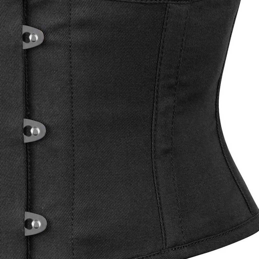 Attitude Corsets - Mandrion Underbust korset - Zwart